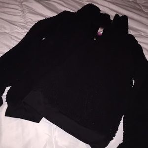 fleece sweatshirt